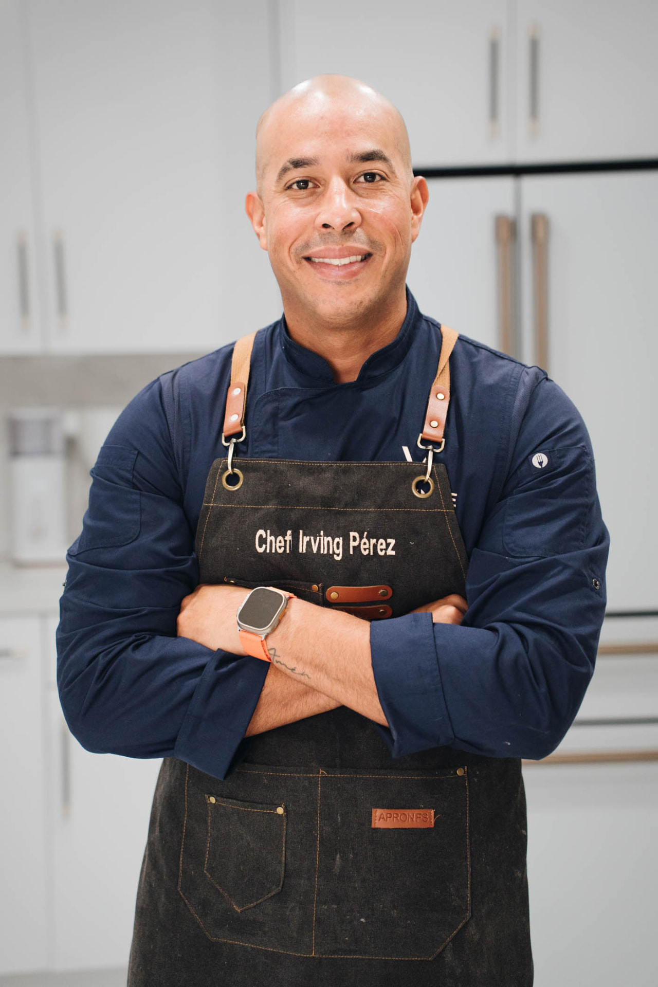Portrait of Chef Irving Perez